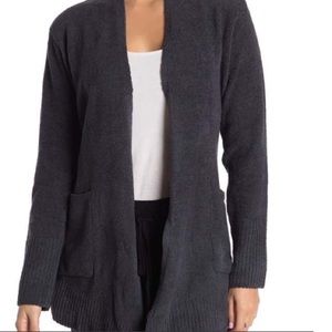 COPY - New Natori Knit 2-Pocket Cardigan Smoke L
